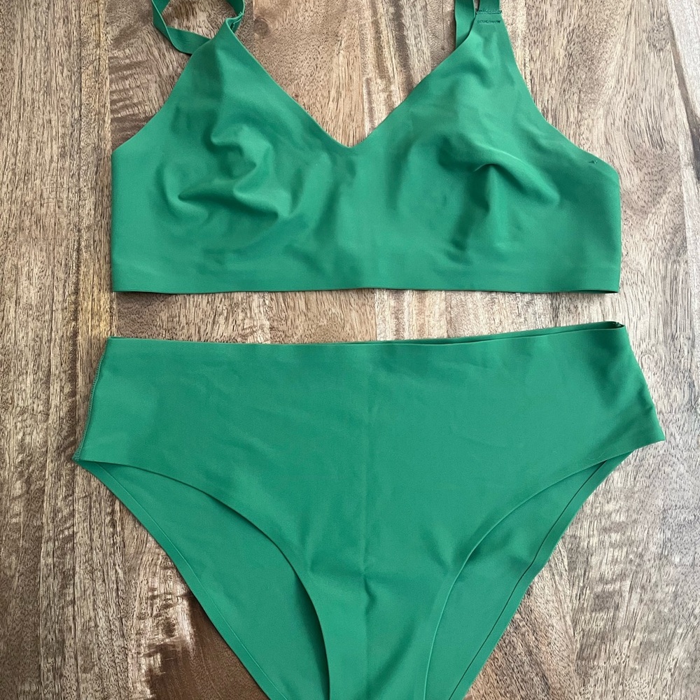 Cupshe Green Bikini Set